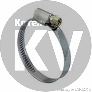 Хомут стальной Ду38