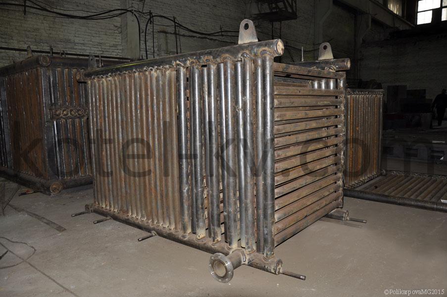 Котел КВр-1,0 опрессовка трубной системы