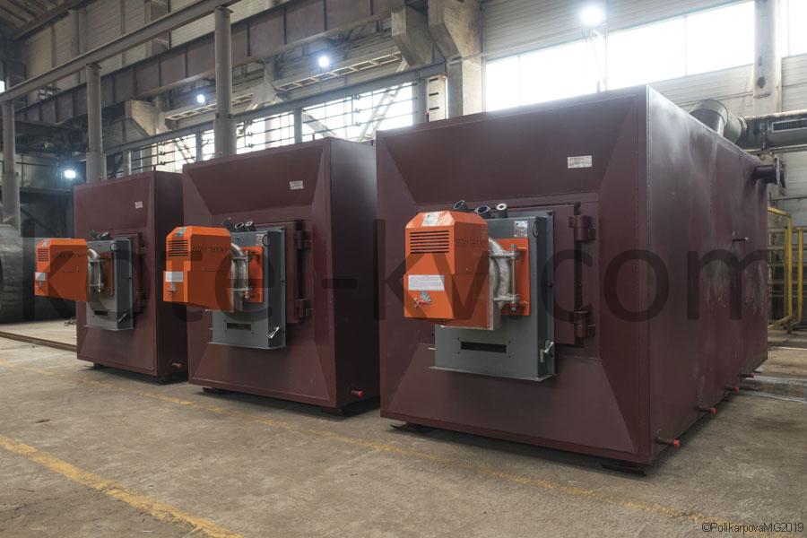 Дизельный котел с горелкой