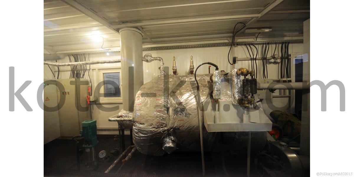 Паровая модульная котельная 4