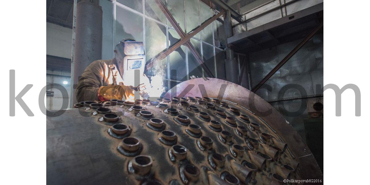 Производство паровых котлов